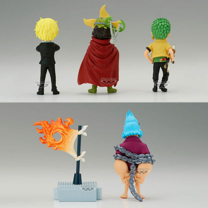 Figura world collectable Enies Lobby 02 One Piece 7cm UNIDAD ALEATORIA   BANPRESTO