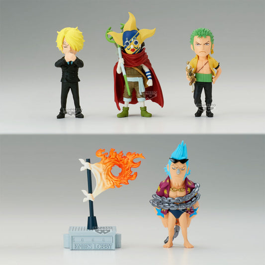 Figura world collectable Enies Lobby 02 One Piece 7cm surtido  