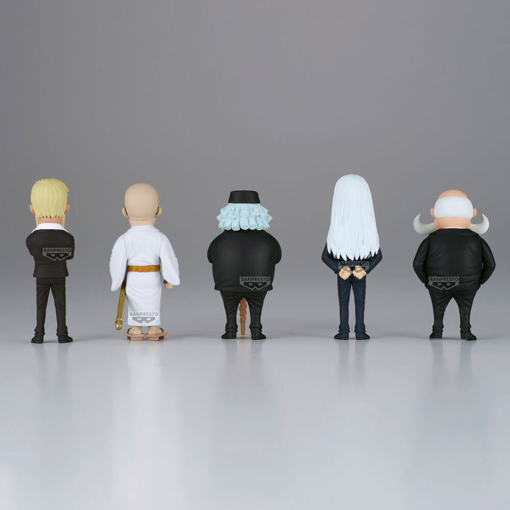 Figura world collectable Five Elders One Piece 7cm   BANPRESTO