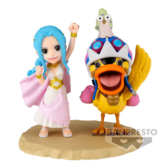 Figura world collectable Log Series Nefertari Vivi & Karoo One Piece 7cm  