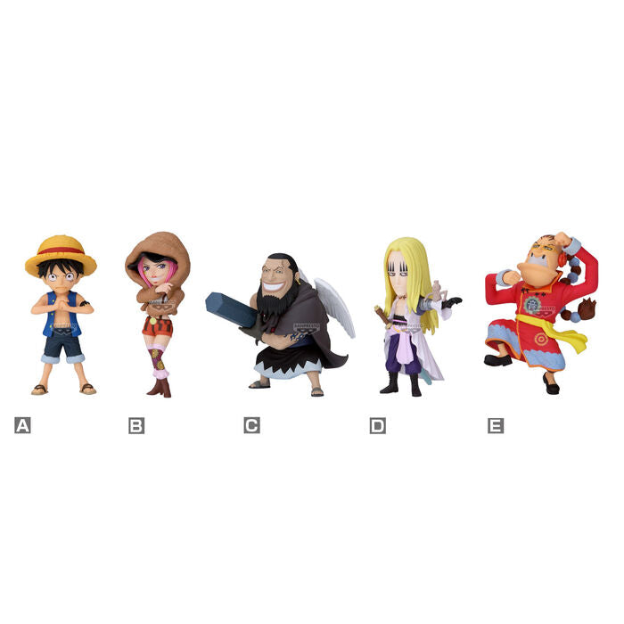 Figura world collectable Sabaody Island the Worst Generation One Piece 8cm surtido   BANPRESTO