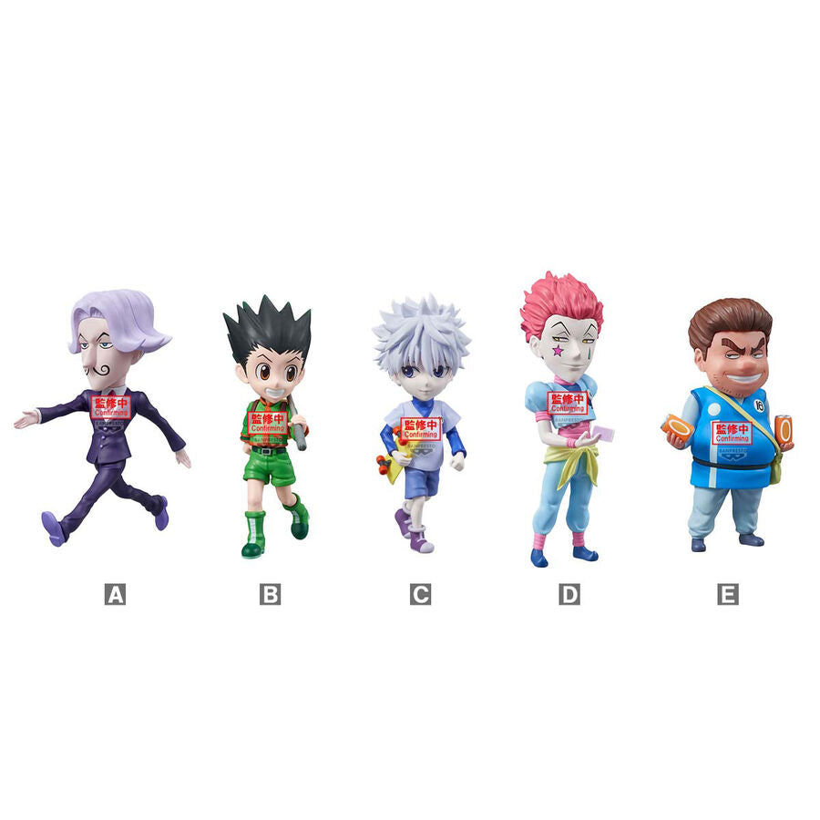Figura world collectable The Hunter Exam Hunter x Hunter 7cm   BANPRESTO