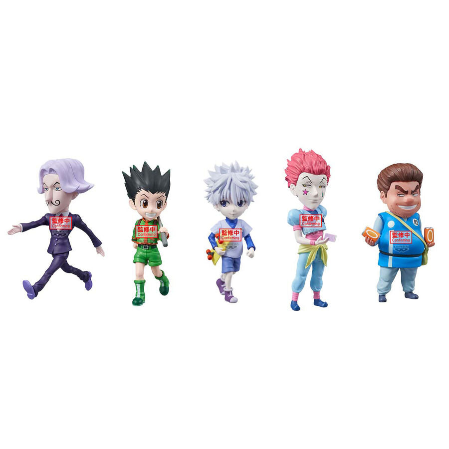 Figura world collectable The Hunter Exam Hunter x Hunter 7cm   BANPRESTO