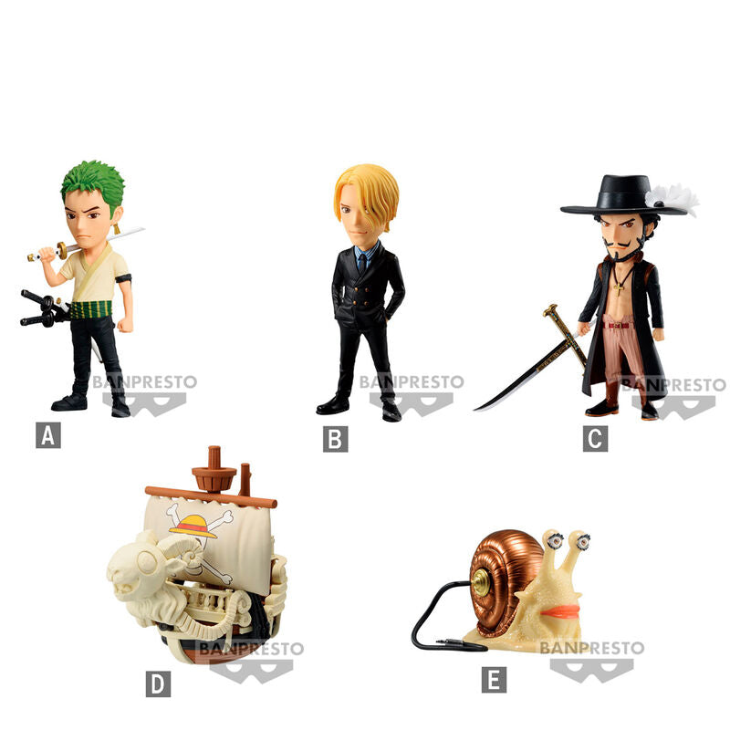 Figura world collectable vol.2 Netflix One Piece 7cm   BANPRESTO
