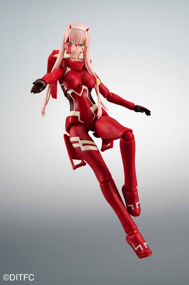 Figuras Darling in the Franxx S.H. Figuarts x The Robot Spirits Zero Two & Strelizia  