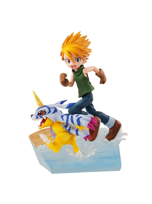 Figuras G.E.M. Series Digimon Adventure Yamato Ishida & Gabumon Ver 11cm De Megahouse  