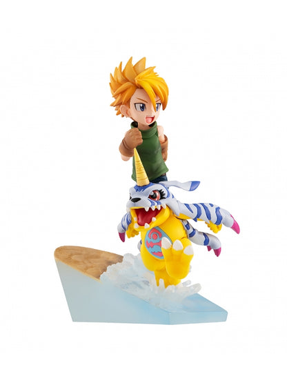 Figuras G.E.M. Series Digimon Adventure Yamato Ishida & Gabumon Ver 11cm De Megahouse  