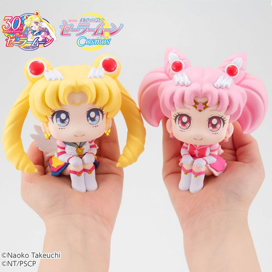 Figuras Sailor Moon Cosmos The Movie Look Up Eternal Sailor Moon & Eternal Sailor Chibi Moon  