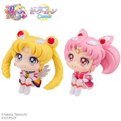 Figuras Sailor Moon Cosmos The Movie Look Up Eternal Sailor Moon & Eternal Sailor Chibi Moon  