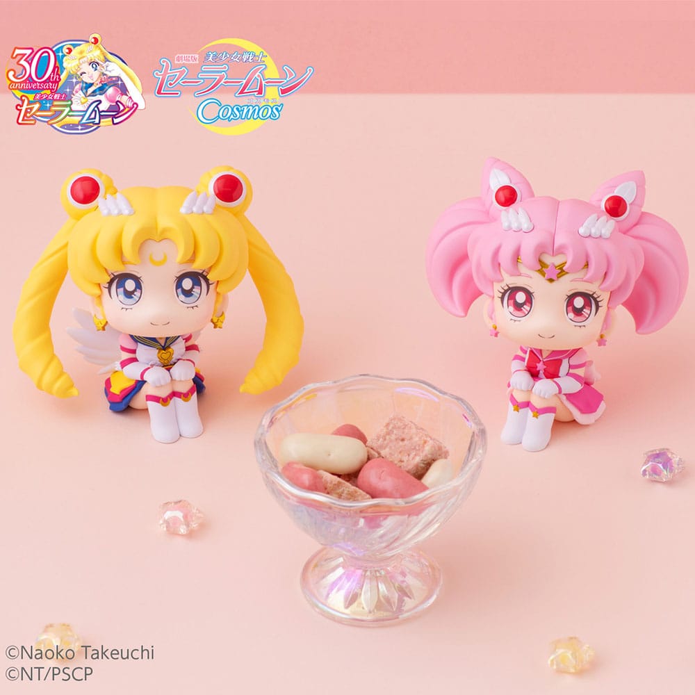 Figuras Sailor Moon Cosmos The Movie Look Up Eternal Sailor Moon & Eternal Sailor Chibi Moon   Megahouse