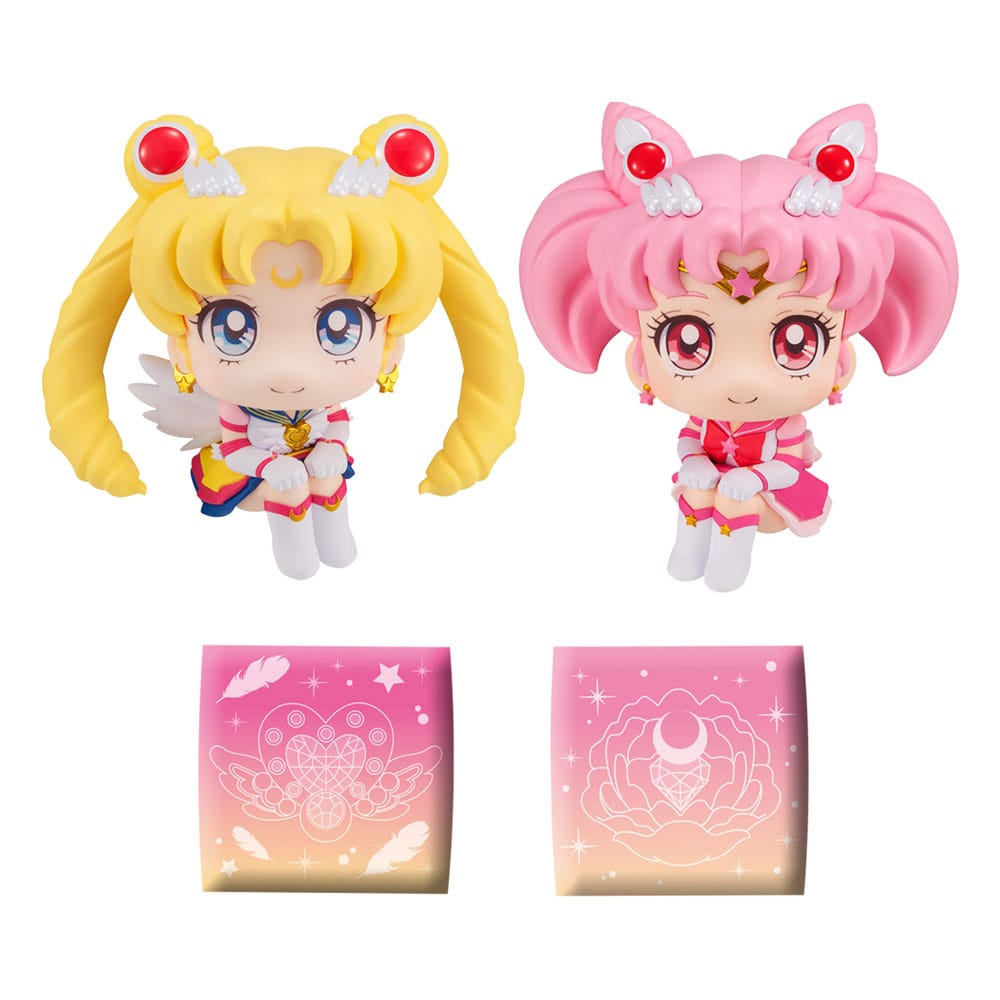 Figuras Sailor Moon Cosmos The Movie Look Up Eternal Sailor Moon & Eternal Sailor Chibi Moon   Megahouse