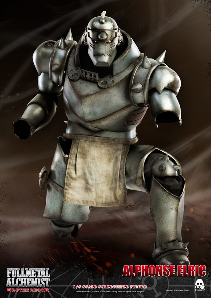 Fullmetal Alchemist: Brotherhood Figura 1/6 Alphonse Elric 37 cm   Threezero