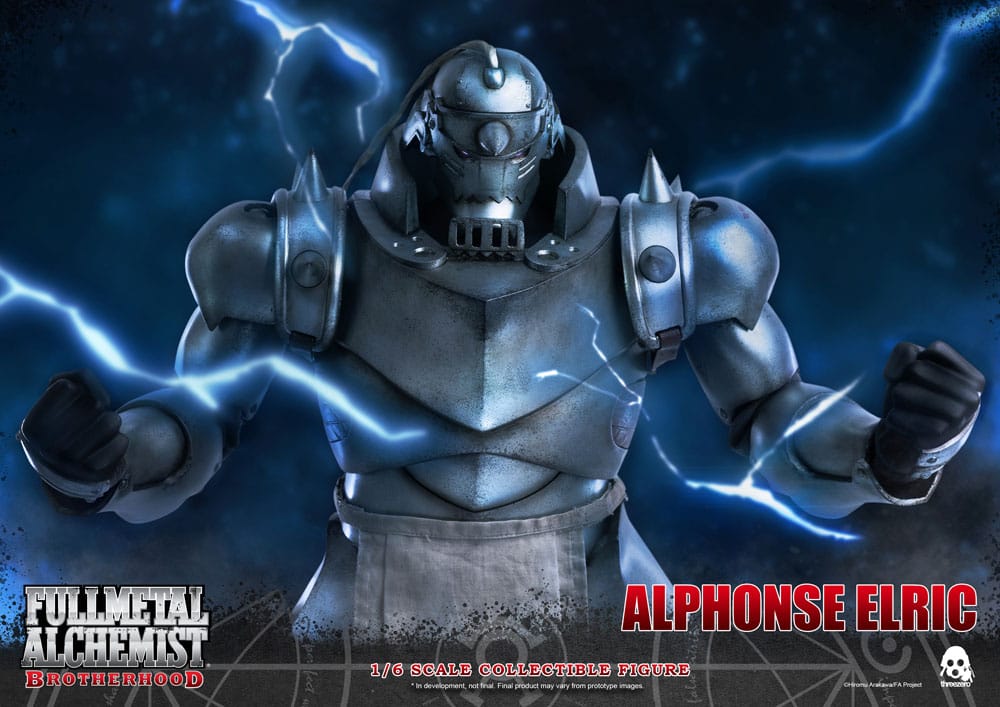 Fullmetal Alchemist: Brotherhood Figura 1/6 Alphonse Elric 37 cm   Threezero