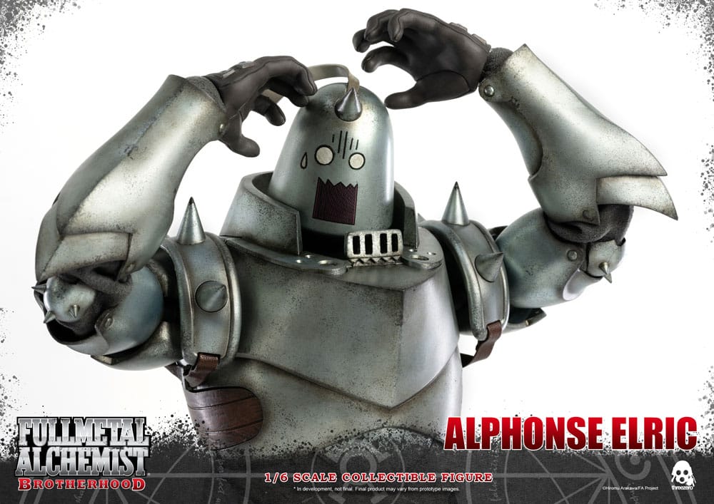 Fullmetal Alchemist: Brotherhood Figura 1/6 Alphonse Elric 37 cm   Threezero