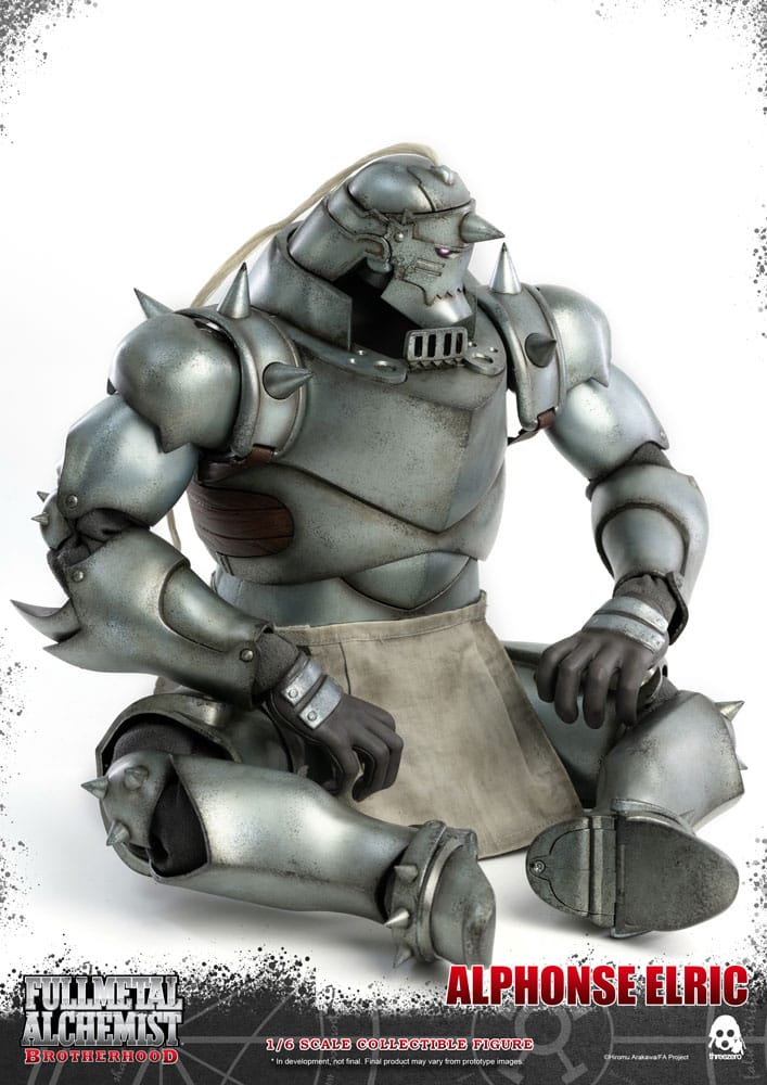 Fullmetal Alchemist: Brotherhood Figura 1/6 Alphonse Elric 37 cm   Threezero