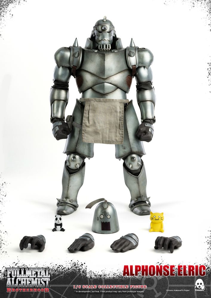 Fullmetal Alchemist: Brotherhood Figura 1/6 Alphonse Elric 37 cm   Threezero