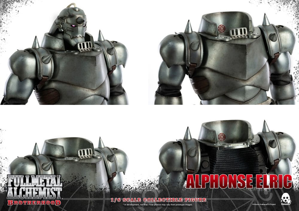 Fullmetal Alchemist: Brotherhood Figura 1/6 Alphonse Elric 37 cm   Threezero