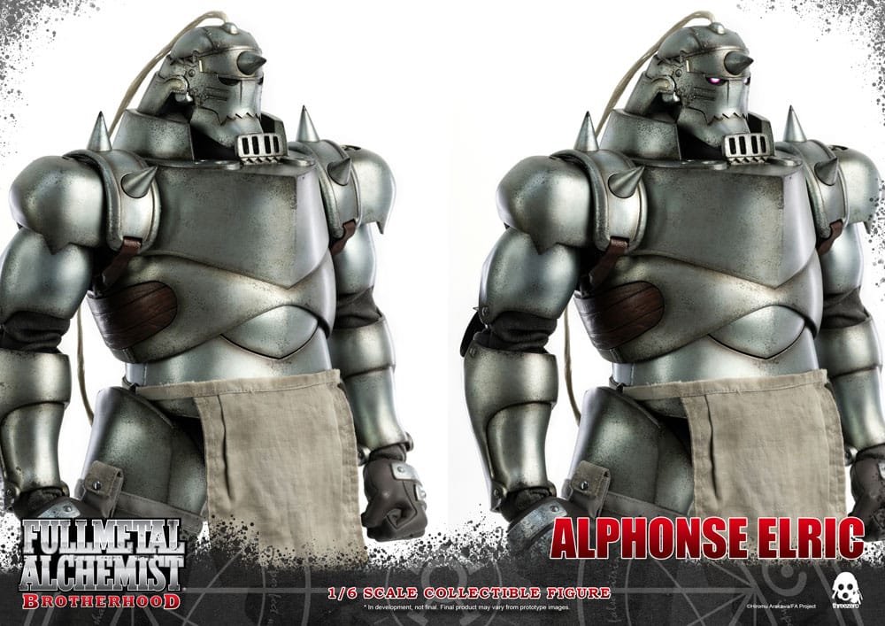 Fullmetal Alchemist: Brotherhood Figura 1/6 Alphonse Elric 37 cm   Threezero