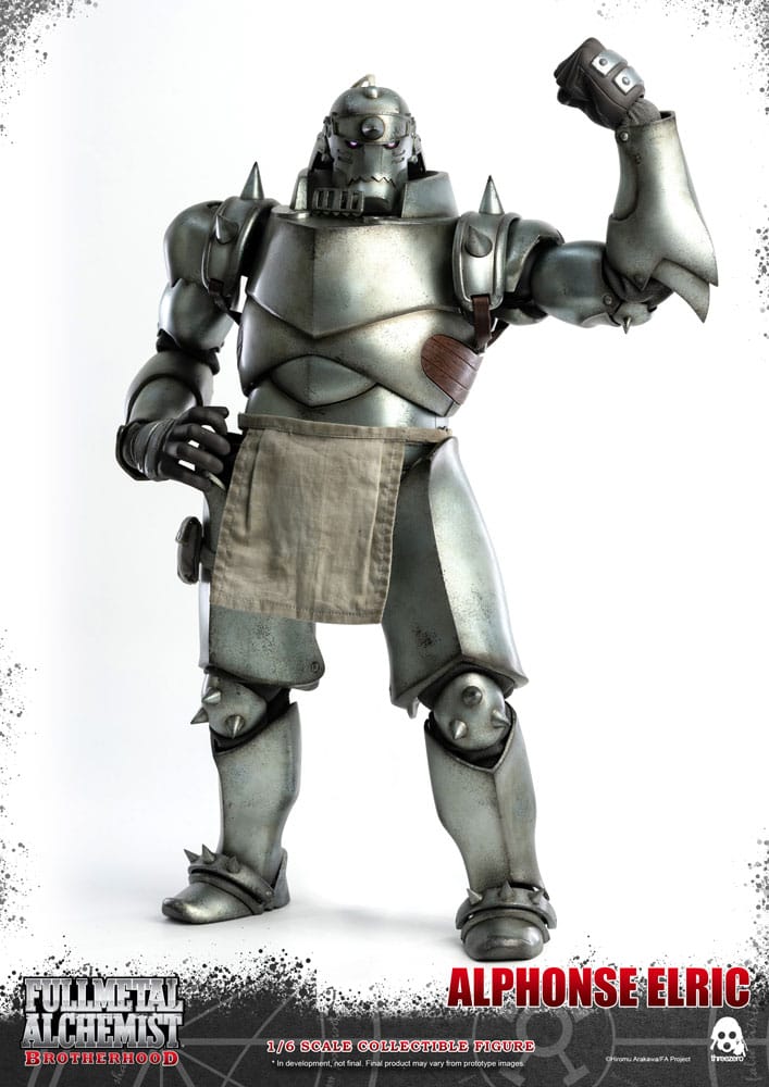 Fullmetal Alchemist: Brotherhood Figura 1/6 Alphonse Elric 37 cm   Threezero