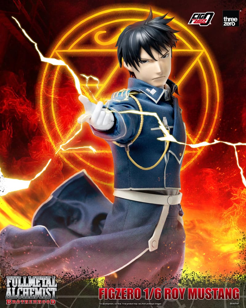Fullmetal Alchemist: Brotherhood Figura FigZero 1/6 Roy Mustang 29 cm   Threezero