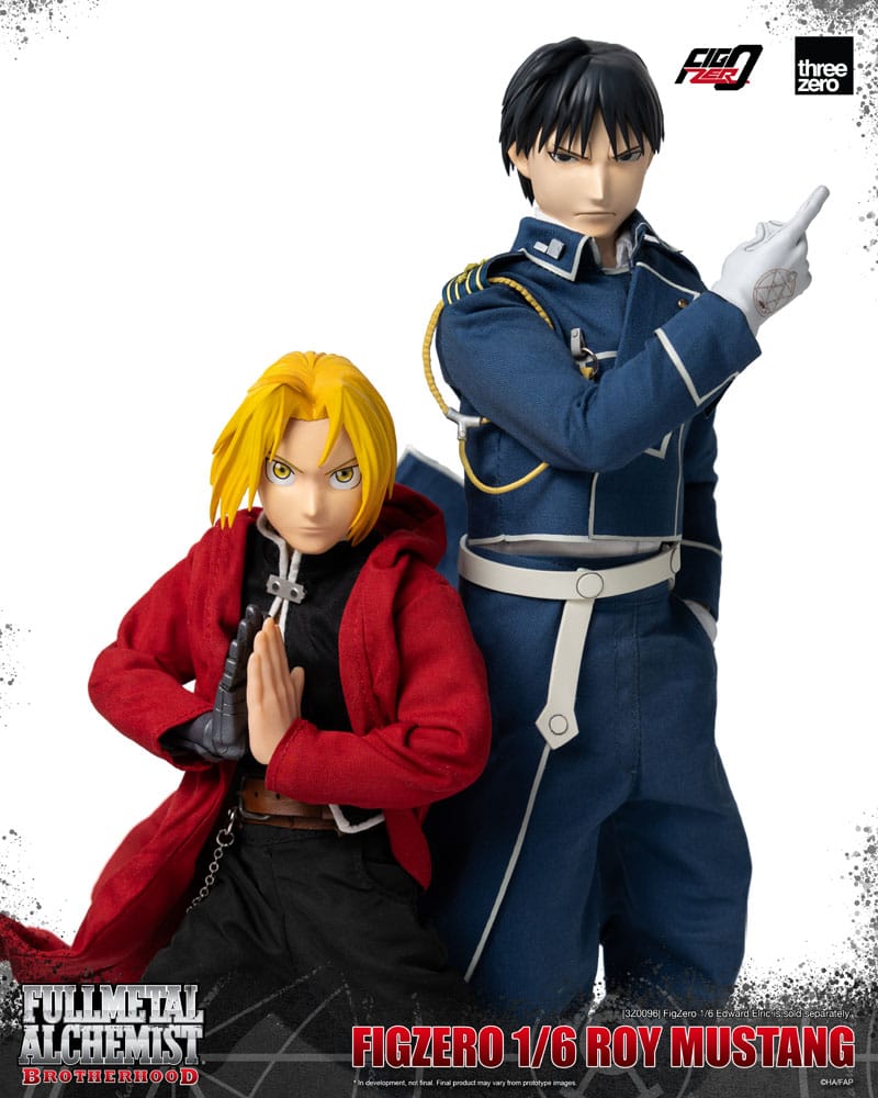 Fullmetal Alchemist: Brotherhood Figura FigZero 1/6 Roy Mustang 29 cm   Threezero