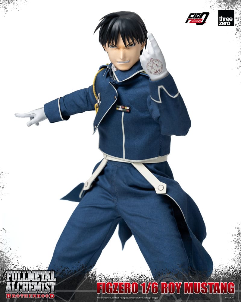 Fullmetal Alchemist: Brotherhood Figura FigZero 1/6 Roy Mustang 29 cm   Threezero