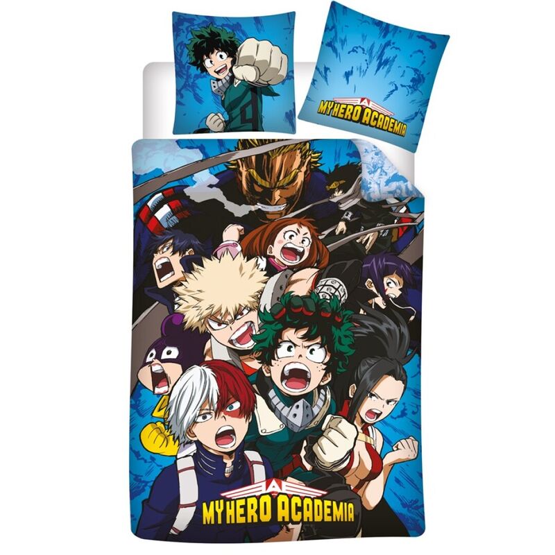 Funda nordica My Hero Academia cama 90 algodon   BONES