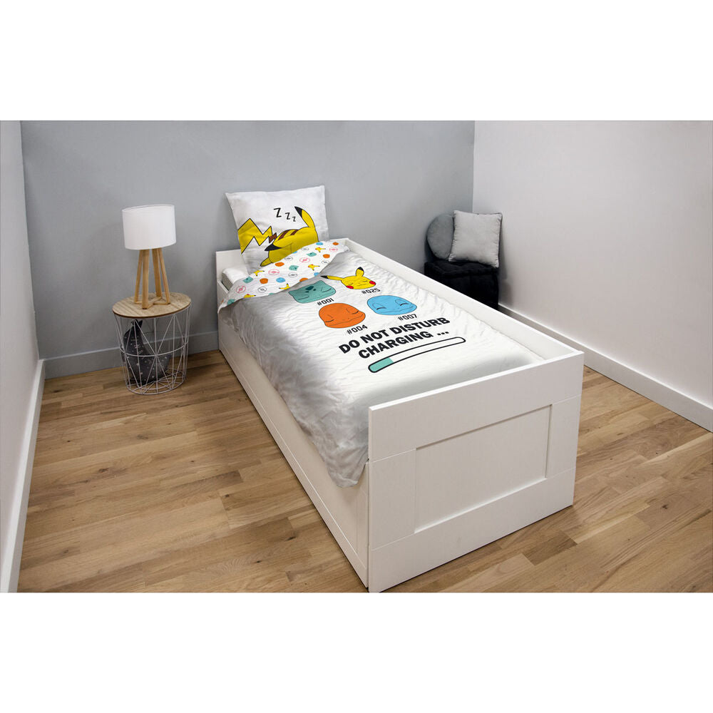 Funda nordica Premium Pokemon cama 90 algodon   NINTENDO