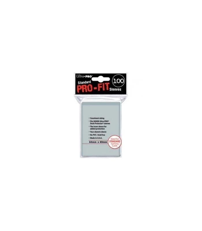 Fundas Standard Pro Fit Transparente (100 fundas) Ultra Pro   ULTRA PRO