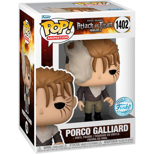 Funko POP Attack On Titan Porco Galliard Exclusive  