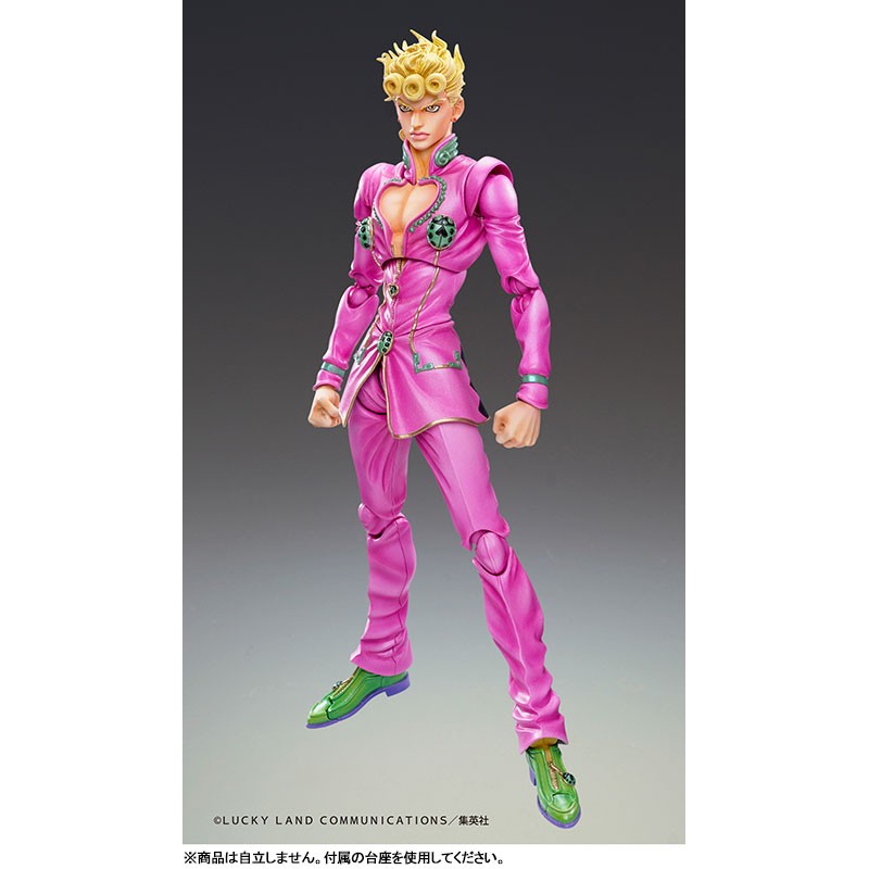 GIORNO GIOVANNA FIG. 15 CM JOJO'S BIZARRE ADVENTURE PART 5 CHOZOKADO RE-RUN   Medicos Entertainment