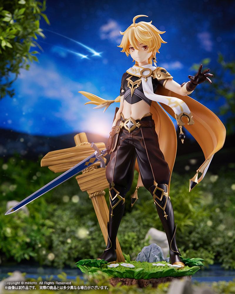 Genshin Impact Estatua PVC 1/7 Aether Bonus Edition 27 cm  