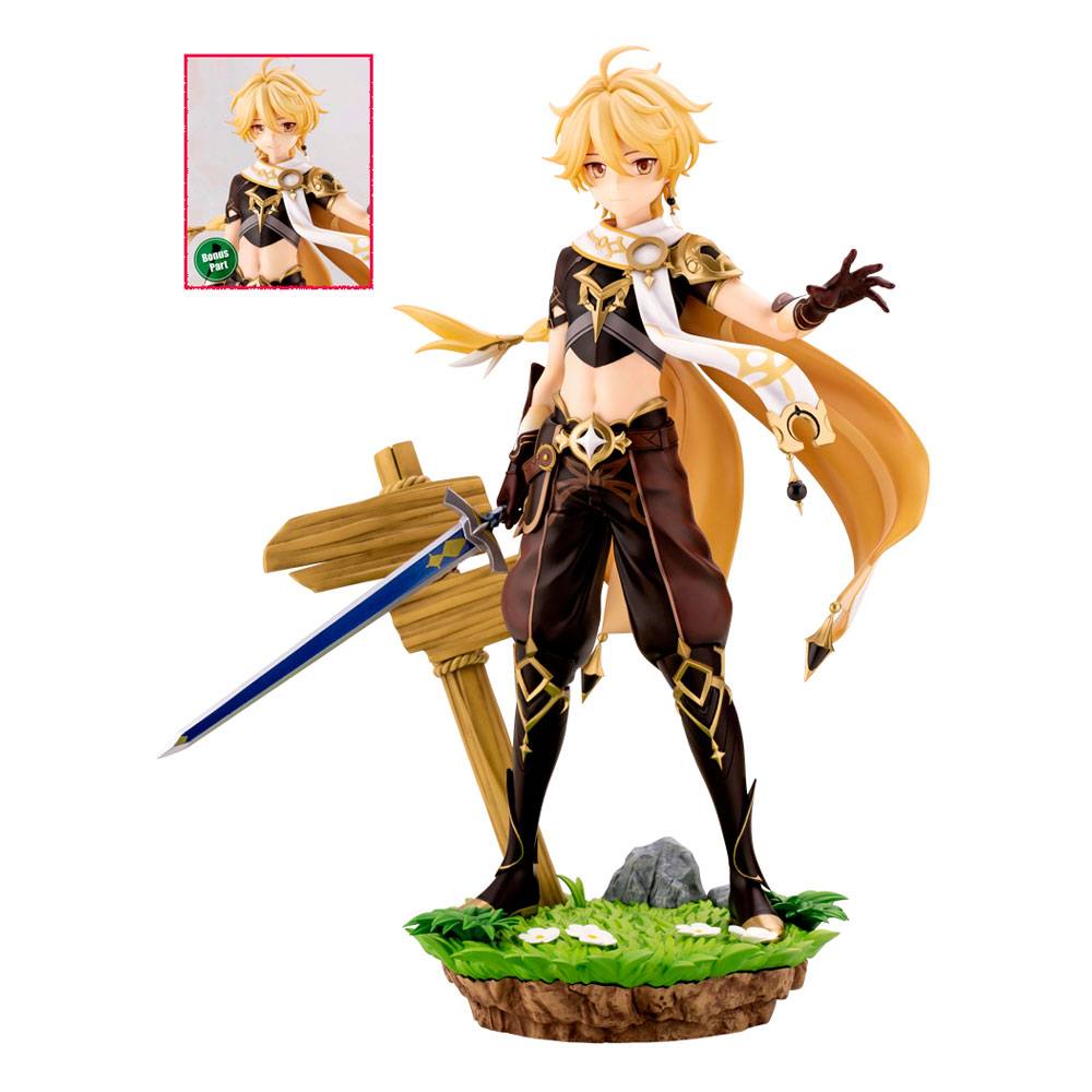 Genshin Impact Estatua PVC 1/7 Aether Bonus Edition 27 cm   Kotobukiya
