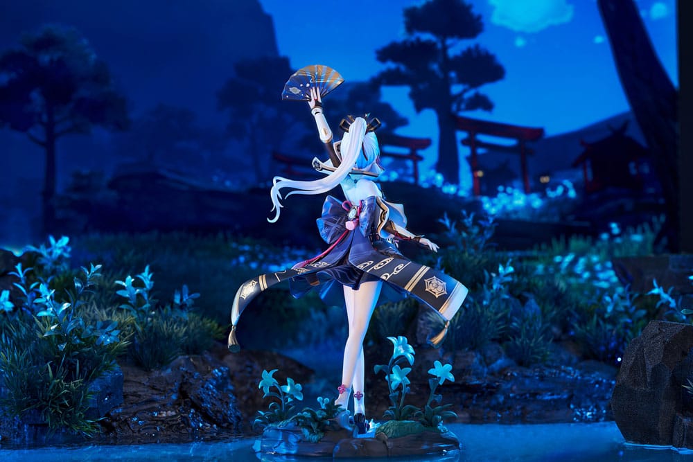 Genshin Impact Estatua PVC 1/7 Kamisato Ayaka Flawless Radiance   Apex Innovation