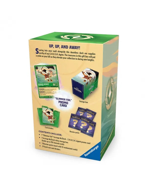 Gift Set McDuck Gift Box Inglés Winterspell - Disney Lorcana TCG   Disney