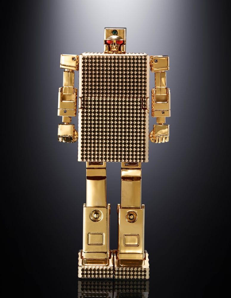 Golden Warrior Gold Lightan Figura Diecast Soul of Chogokin GX-32SP Gold Lightan 50th Anniversary Ver. 13 cm   TAMASHII NATIONS