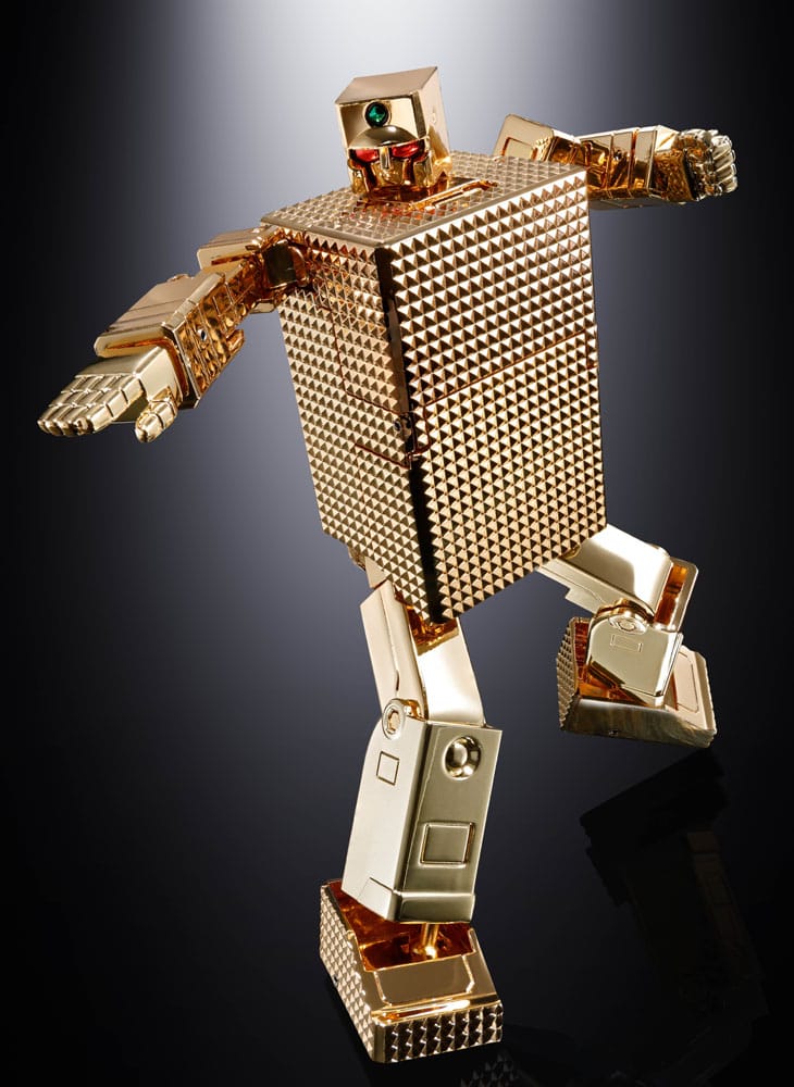 Golden Warrior Gold Lightan Figura Diecast Soul of Chogokin GX-32SP Gold Lightan 50th Anniversary Ver. 13 cm   TAMASHII NATIONS