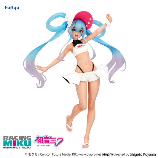 Hatsune Miku GT Project Estatua PVC Trio-Try-iT Racing Miku 2024 Summer Holiday Ver. 21 cm  