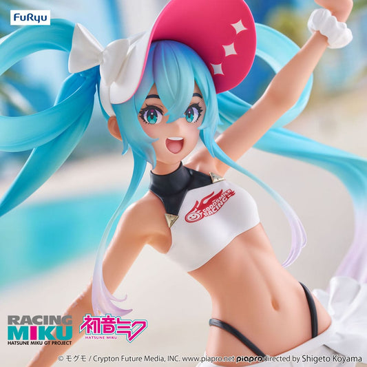Hatsune Miku GT Project Estatua PVC Trio-Try-iT Racing Miku 2024 Summer Holiday Ver. 21 cm  