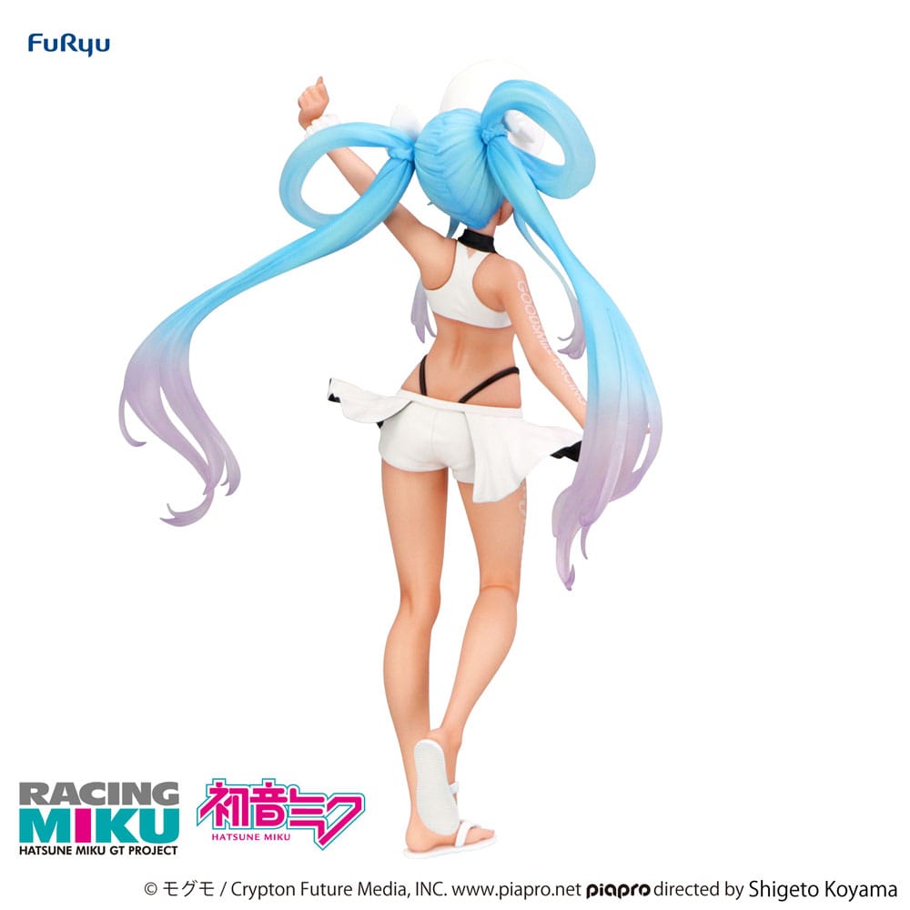 Hatsune Miku GT Project Estatua PVC Trio-Try-iT Racing Miku 2024 Summer Holiday Ver. 21 cm  