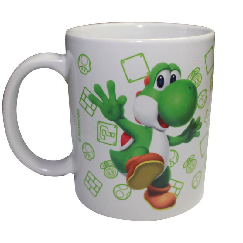 Hucha + taza Yoshi Super Mario Bros Nintendo   NINTENDO