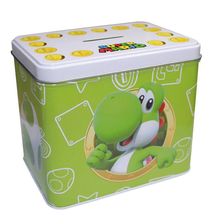 Hucha + taza Yoshi Super Mario Bros Nintendo   NINTENDO