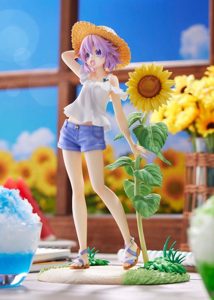 Hyperdimension Neptunia Estatua PVC 1/7 Neptunia Summer Vacation Ver. Limited Edition 21 cm   Broccoli