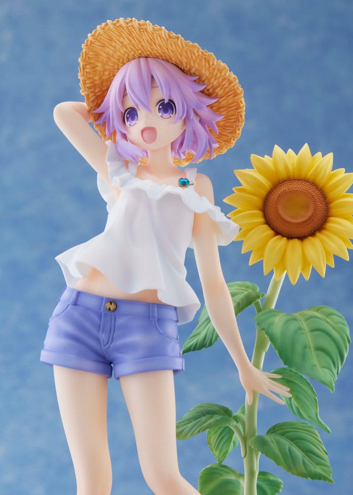 Hyperdimension Neptunia Estatua PVC 1/7 Neptunia Summer Vacation Ver. Limited Edition 21 cm   Broccoli