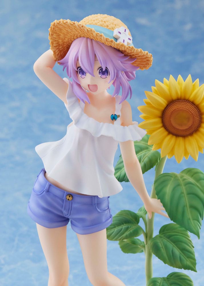 Hyperdimension Neptunia Estatua PVC 1/7 Neptunia Summer Vacation Ver. Limited Edition 21 cm   Broccoli