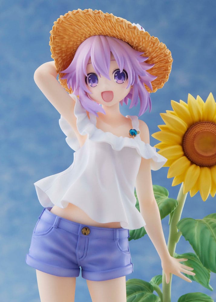 Hyperdimension Neptunia Estatua PVC 1/7 Neptunia Summer Vacation Ver. Limited Edition 21 cm   Broccoli