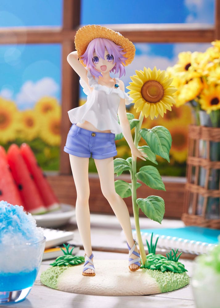 Hyperdimension Neptunia Estatua PVC 1/7 Neptunia Summer Vacation Ver. Limited Edition 21 cm   Broccoli