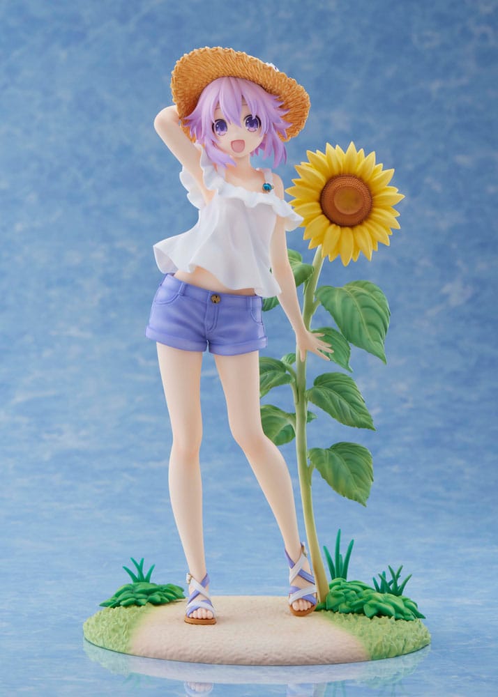 Hyperdimension Neptunia Estatua PVC 1/7 Neptunia Summer Vacation Ver. Limited Edition 21 cm   Broccoli