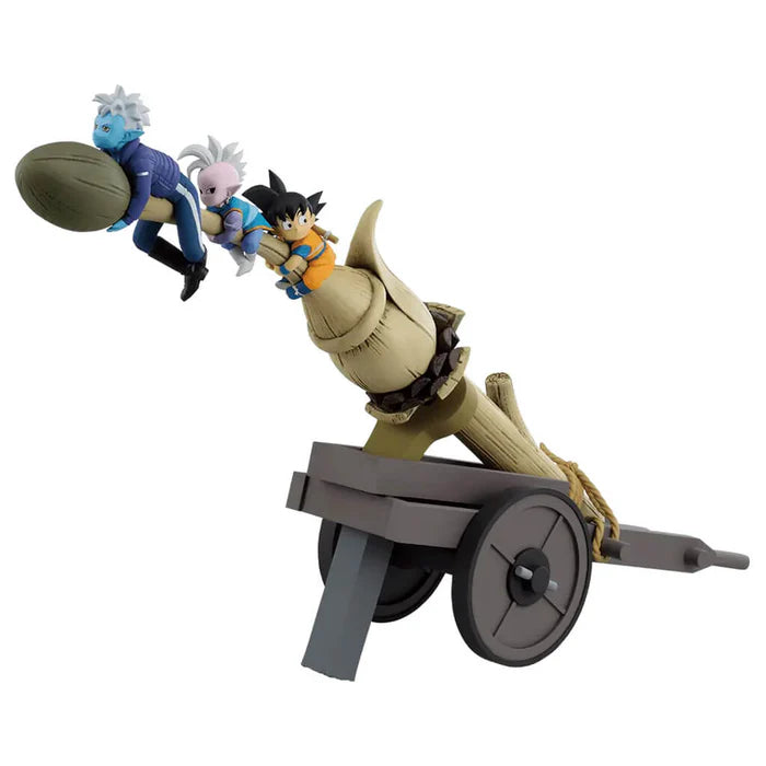 ICHIBAN KUJI DRAGON BALL DAIMA 2 - FIGURAS GLORIO & KAI & GOKU (DIORAMA) LOT E   BANDAI