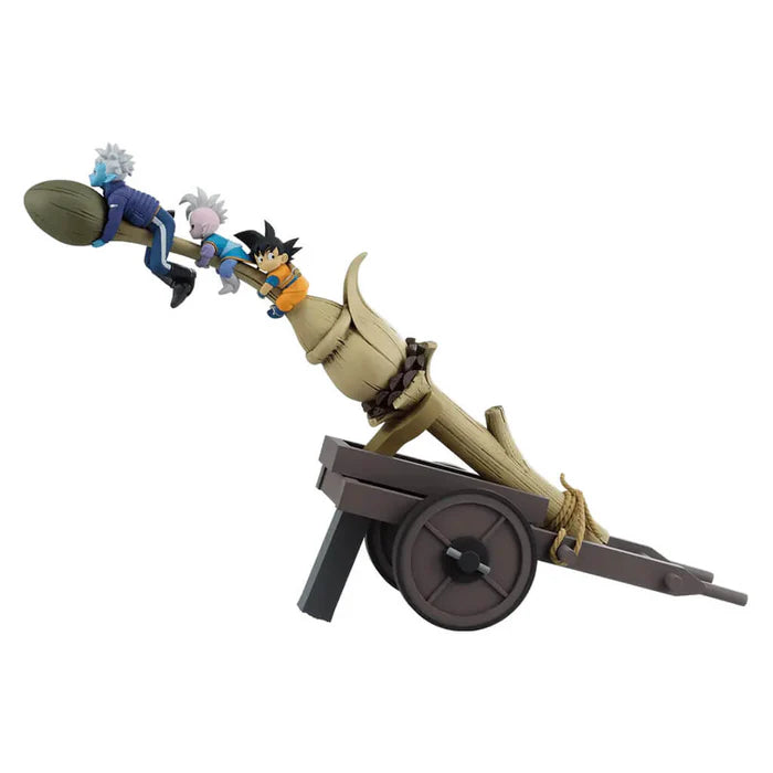 ICHIBAN KUJI DRAGON BALL DAIMA 2 - FIGURAS GLORIO & KAI & GOKU (DIORAMA) LOT E   BANDAI